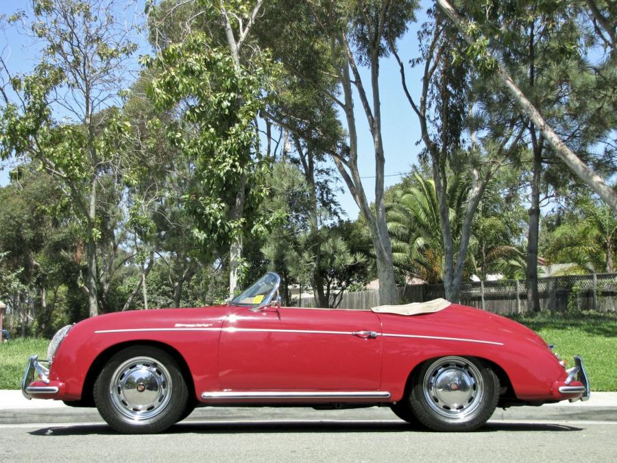  Porsche 356A 1600 Speedster 1957 года  (фото 6 из 10)